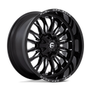 22x10 Fuel Off-Road D795 Arc Gloss Black Milled 6x135 ET-18 CB106.1 Wheel Rim