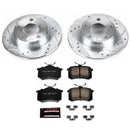PowerStop Z23 Daily Driver Carbon-Fiber Ceramic Brake Pad and Drilled & Slotted