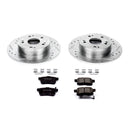 PowerStop Z23 Daily Driver Carbon-Fiber Ceramic Brake Pad and Drilled & Slotted