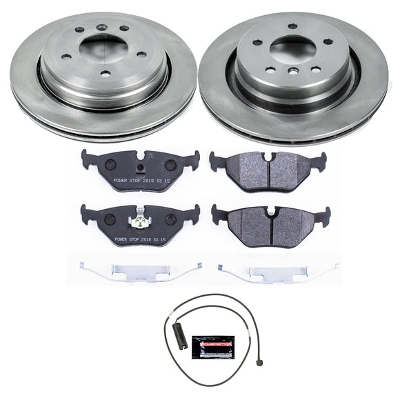 PowerStop Track Day High-Performance Brake Pad and Rotor Kit