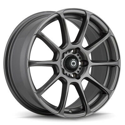 18x8 Konig Runlite Matte Grey 5x112 ET45 Wheel Rim