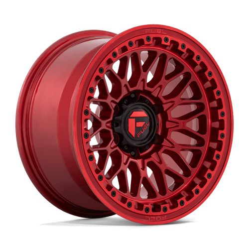 17X9 Fuel 1PC D758 Trigger Candy Red 6X139.7 6X5.5 ET-12 Wheel Rim