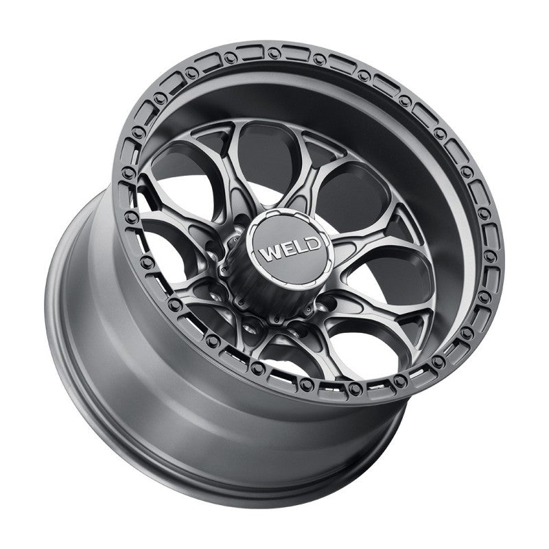 20x9 WELD Off-Road Ledge Eight Gunmetal Black 8x180 ET0 CB124.3 Wheel Rim - 0