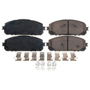 PowerStop Z17 Evolution Ceramic Brake Pads With Hardware