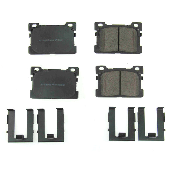 PowerStop Z17 Evolution Ceramic Brake Pads With Hardware
