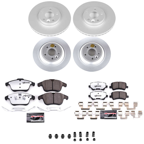 Z36 Truck & Tow Premium Carbon-Fiber Ceramic Brake Pad and Fully Coated Rotor Ki