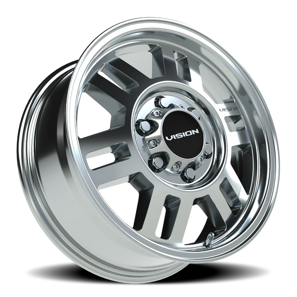 Vision 355 Satin Black 16x6.5 6x130 ET 45 84mm wheel/rim