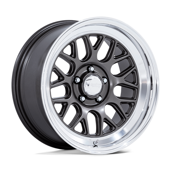 17X10 American Racing Vintage VN516 G-Force Anthracite 5x114.3 ET25 Wheel Rim