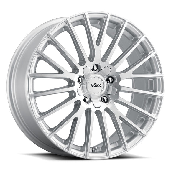 17x7.5 Voxx Capo Silver Mach Face 5x112/120 ET38 wheel/rim