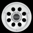 16X10 Vision Midway Polished 8x165.1 8x6.5 ET-25 Wheel Rim