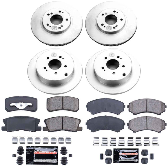 Z23 Daily Driver Premium Carbon-Fiber Ceramic Brake Pad and Fully Coated Rotor K