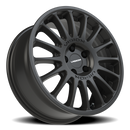 17x7 Vision 477 Monaco Satin Black 5x108 5x4.25 ET38 Wheel Rim