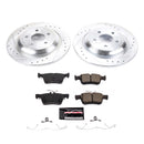 PowerStop Z23 Daily Driver Carbon-Fiber Ceramic Brake Pad and Drilled & Slotted