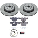 PowerStop OE Stock Replacement Low-Dust Ceramic Brake Pad and Rotor Kit