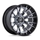 24x12 Fuel Off-Road FC402 Catalyst Chrome With Gloss Black Lip 8x170 ET-44 Wheel