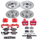 PowerStop Z23 Daily Driver Carbon-Fiber Ceramic Pads Drilled & Slotted Rotor & C