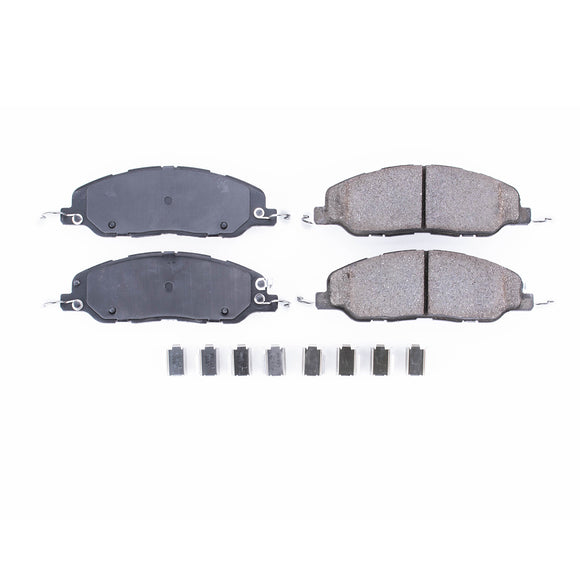 PowerStop Z17 Evolution Ceramic Brake Pads With Hardware