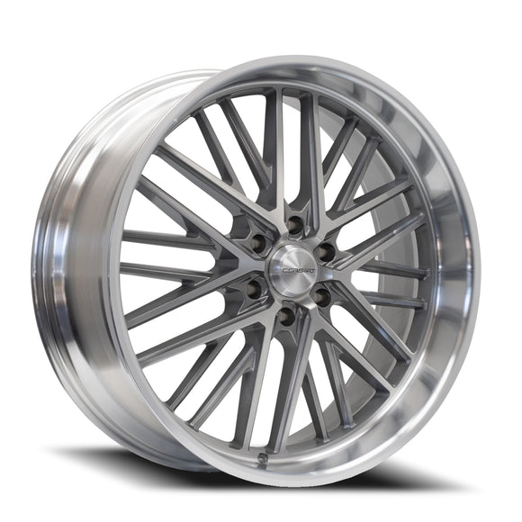 24x10 Corsart Kingpin 6 Gloss Brushed 6x139.7 6x5.5 ET25 CB78.1 Wheel