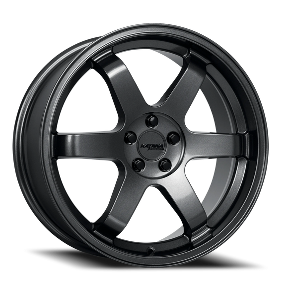18x8 Katana KR08 Gloss Gunmetal 5x120 ET40 CB72.56 Wheel