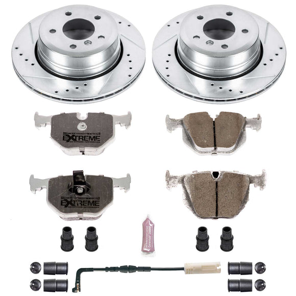 PowerStop Z26 Street Performance Ceramic Brake Pad and Drilled & Slotted Rotor K