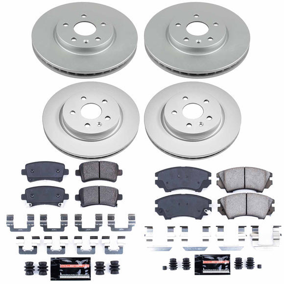 Z23 Daily Driver Premium Carbon-Fiber Ceramic Brake Pad and Fully Coated Rotor K