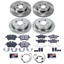PowerStop Track Day Spec High-Performance Brake Pad and Rotor Kit