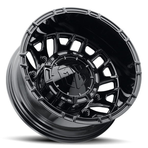 22x8.25 MTX Banshee Gloss Black 8x200 ET-185 CB142.24 Wheel