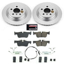 PowerStop Genuine Geomet Coated Rotor and Carbon-Fiber Ceramic Brake Pad Kit