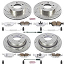PowerStop Z26 Street Performance Ceramic Brake Pad and Drilled & Slotted Rotor K