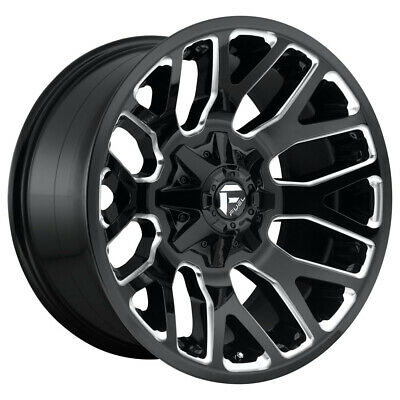 20X9 Fuel D623 WARRIOR Gloss Black Milled 5X114.3/5X127 ET20 wheel/rim