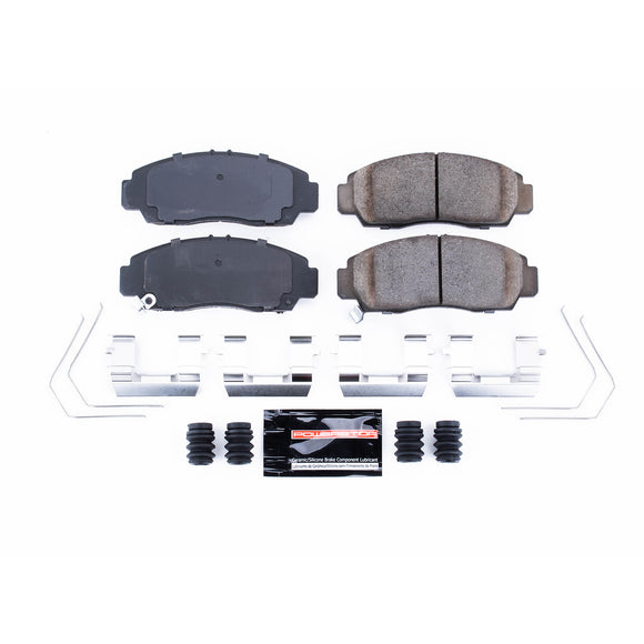 PowerStop Z23 Evolution Sport Carbon-Fiber Brake Pads With Hardware
