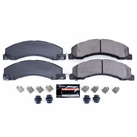PowerStop Z23 Evolution Sport Carbon-Fiber Brake Pads With Hardware