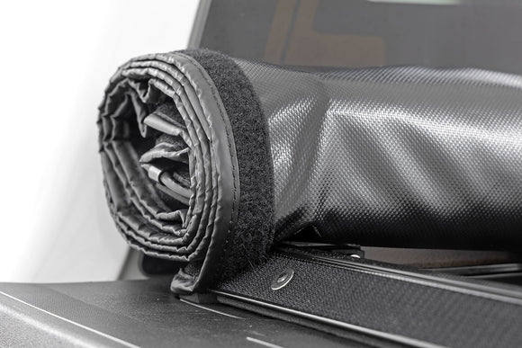 Rough Country Soft Roll Up Bed Cover 6'10" Bed For Ford F-250 F-350 17-23