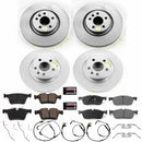 PowerStop Genuine Geomet Coated Rotor and Carbon-Fiber Ceramic Brake Pad Kit