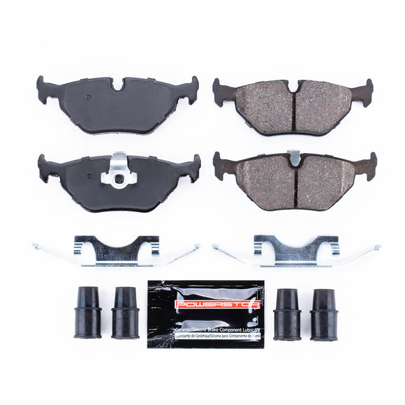 PowerStop Z23 Evolution Sport Carbon-Fiber Brake Pads With Hardware