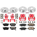 PowerStop Z23 Daily Driver Carbon-Fiber Ceramic Pads Drilled & Slotted Rotor & C