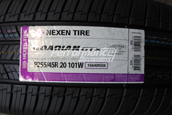 255/45R20 Nexen Roadian GTX Tire(s) 101W BSW B 255 45 20 2554520