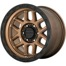 17X9 KMC KM544 MESA Matte Bronze With Black Lip 6X114.3 ET18 wheel/rim-5