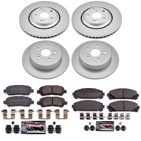 Z23 Daily Driver Premium Carbon-Fiber Ceramic Brake Pad and Fully Coated Rotor K