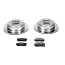 PowerStop Z23 Daily Driver Carbon-Fiber Ceramic Brake Pad and Drilled & Slotted