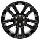 22" Replica CV68 fits Chevrolet Suburban 1500 22x9 Gloss Black