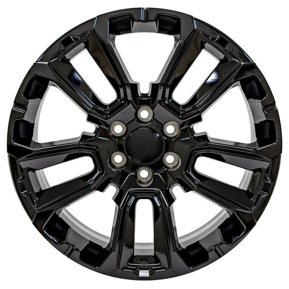 22" Replica CV68 fits Chevrolet Suburban 1500 22x9 Gloss Black