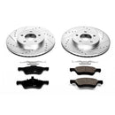 PowerStop Z23 Daily Driver Carbon-Fiber Ceramic Brake Pad and Drilled & Slotted