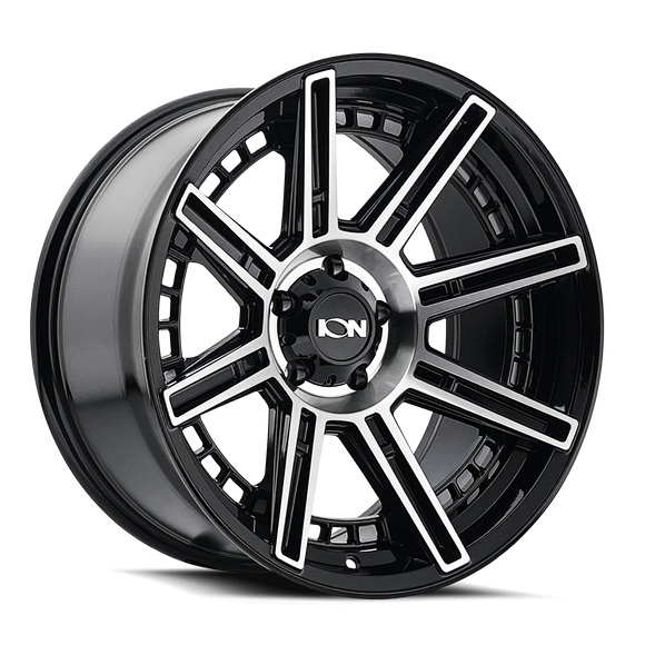 20x10 Ion 149 Gloss Black Machined 8x165.1 ET-24 CB125.2 Wheel Rim