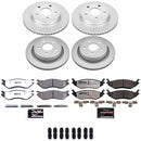 Z36 Truck & Tow Premium Carbon-Fiber Ceramic Brake Pad and Fully Coated Rotor Ki