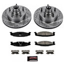 PowerStop Z23 Daily Driver Carbon-Fiber Ceramic Brake Pad and Drilled & Slotted