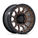 15x7 Fuel Off-Road FV866 Piston UTV Matte Bronze Black Lip 4x156 ET38 Wheel