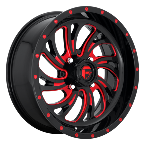20X7 Fuel UTV D642 KOMPRESSOR Gloss Black-RTTC 4X156 ET13 wheel/rim
