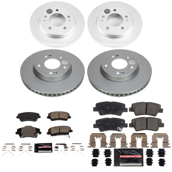 Z23 Daily Driver Premium Carbon-Fiber Ceramic Brake Pad and Fully Coated Rotor K
