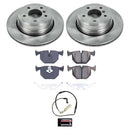 PowerStop OE Stock Replacement Low-Dust Ceramic Brake Pad and Rotor Kit